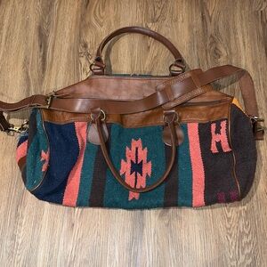 Boho duffel bag